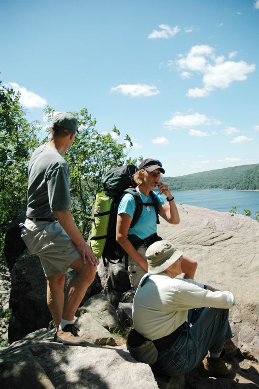 Kathy M at Devil's Lake